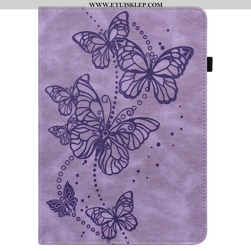 Etui do Samsung Galaxy Tab A8 (2021) Stylizowane Motyle